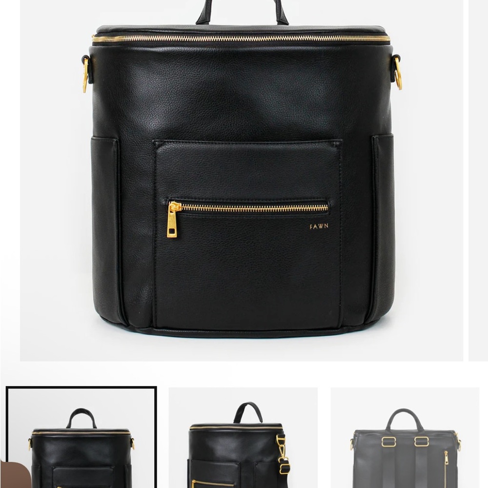 Fawn design convertible back pack/diaper bag